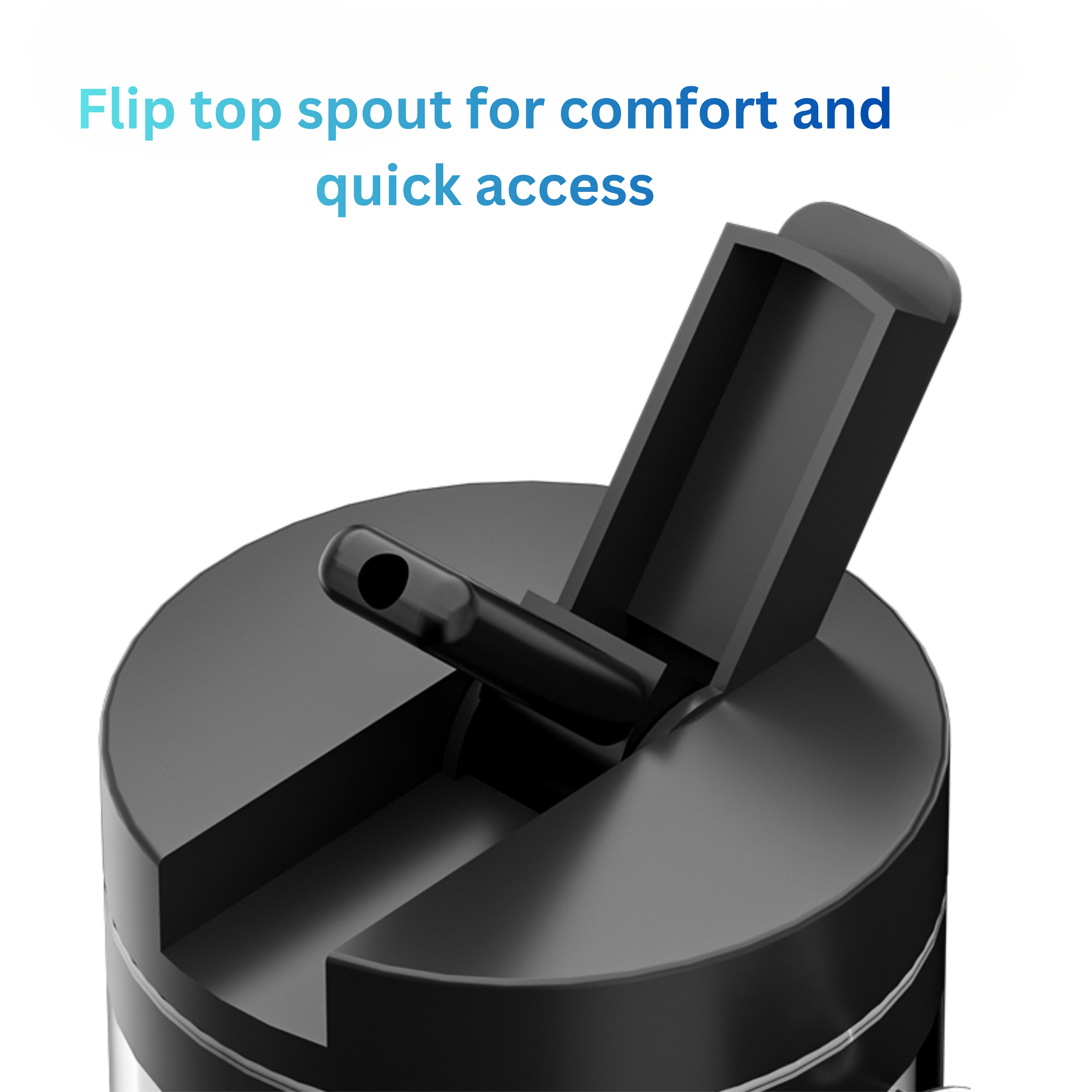 TRUE MARQET H2FLOW Hydrogen Water Bottle Tumbler – Up to 2000 PPB Molecular Hydrogen | Titanium/Platinum Electrodes | Leakproof Large Capacity 1000 mL | Rechargeable Portable Hydrogen Water Generator