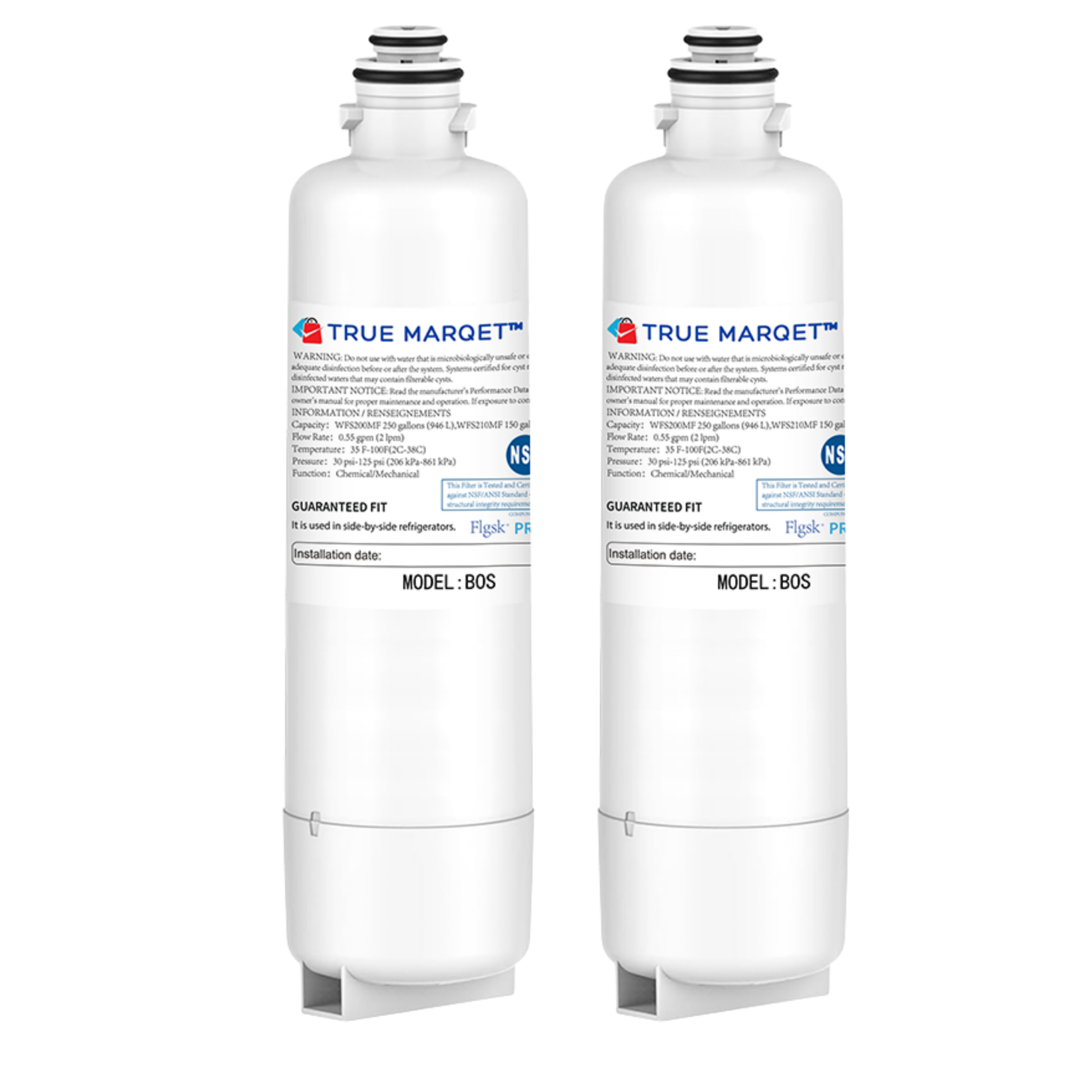 Replacement for Bosch UltraClarity Pro BORPLFTR50 Refrigerator Water Filter & More
