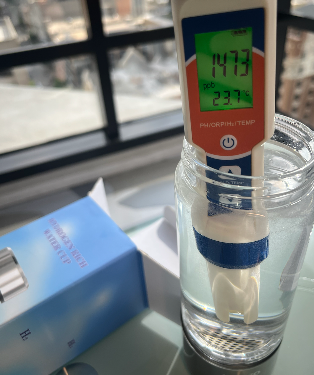 TRUE MARQET H2B1 Hydrogen Water Bottle Generator | Up to 2394 PPB Molecular H2 | SPE and PEM Technology | Leakproof 420mL Capacity