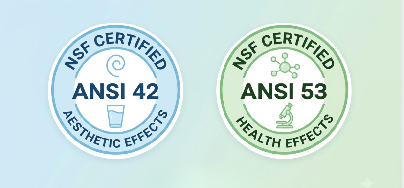 NSF/ANSI 42 vs. 53: What Your Refrigerator Filter's Certification Actually Means