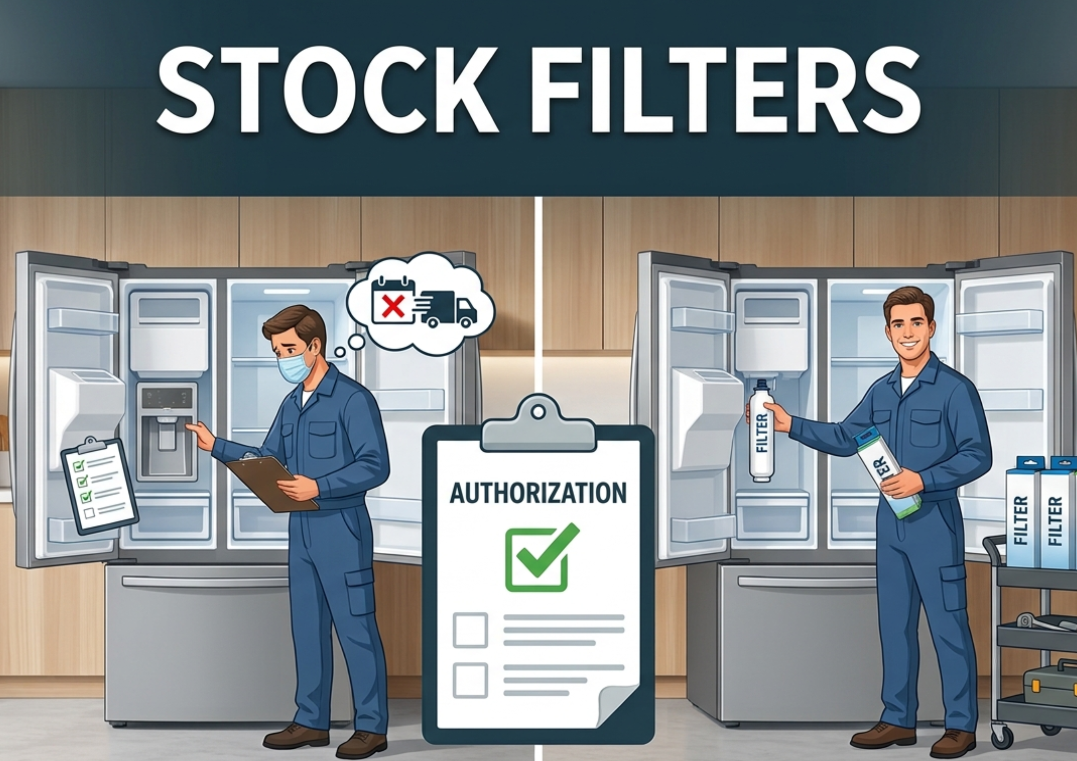 Why Home Warranty Companies Should Stock Refrigerator Filters Before Authorizing an Ice Maker Repair