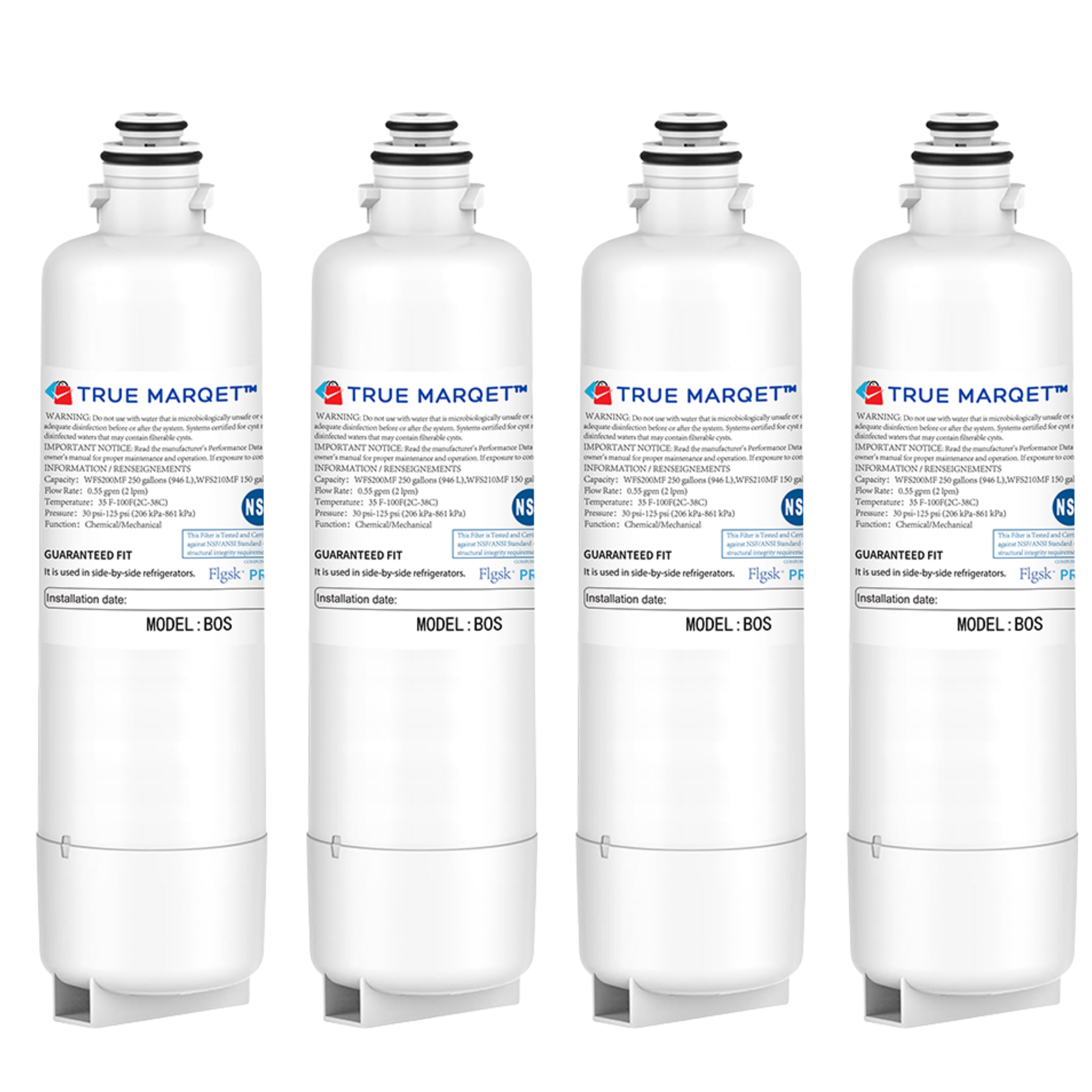 Replacement for Bosch UltraClarity Pro BORPLFTR50 Refrigerator Water Filter & More