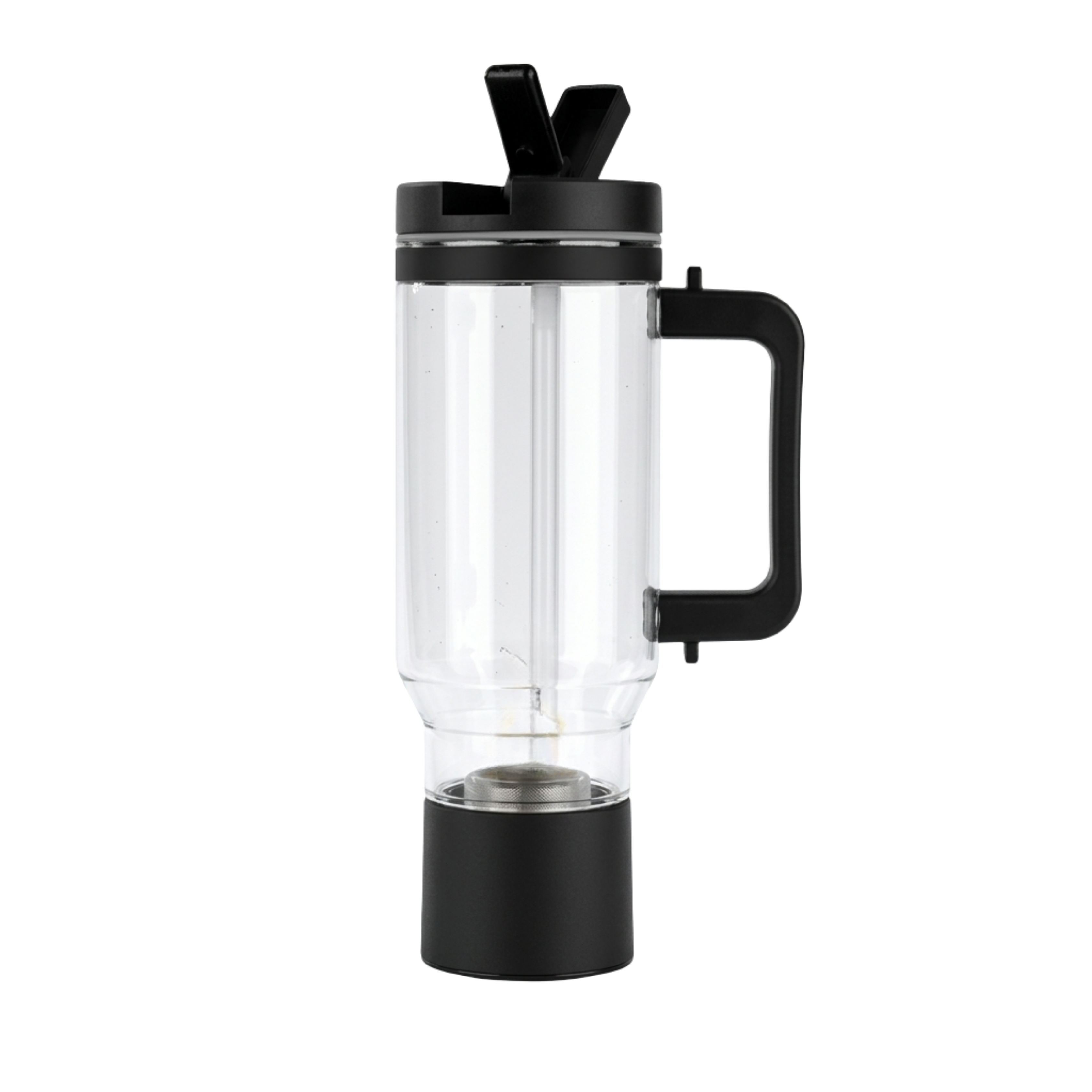 TRUE MARQET H2FLOW Premium Hydrogen Water Bottle Tumbler – Up to 3009 PPB Molecular H2 | Titanium/Platinum Electrodes | Leakproof Large Capacity 1000 mL | Rechargeable Portable Hydrogen Water Generator