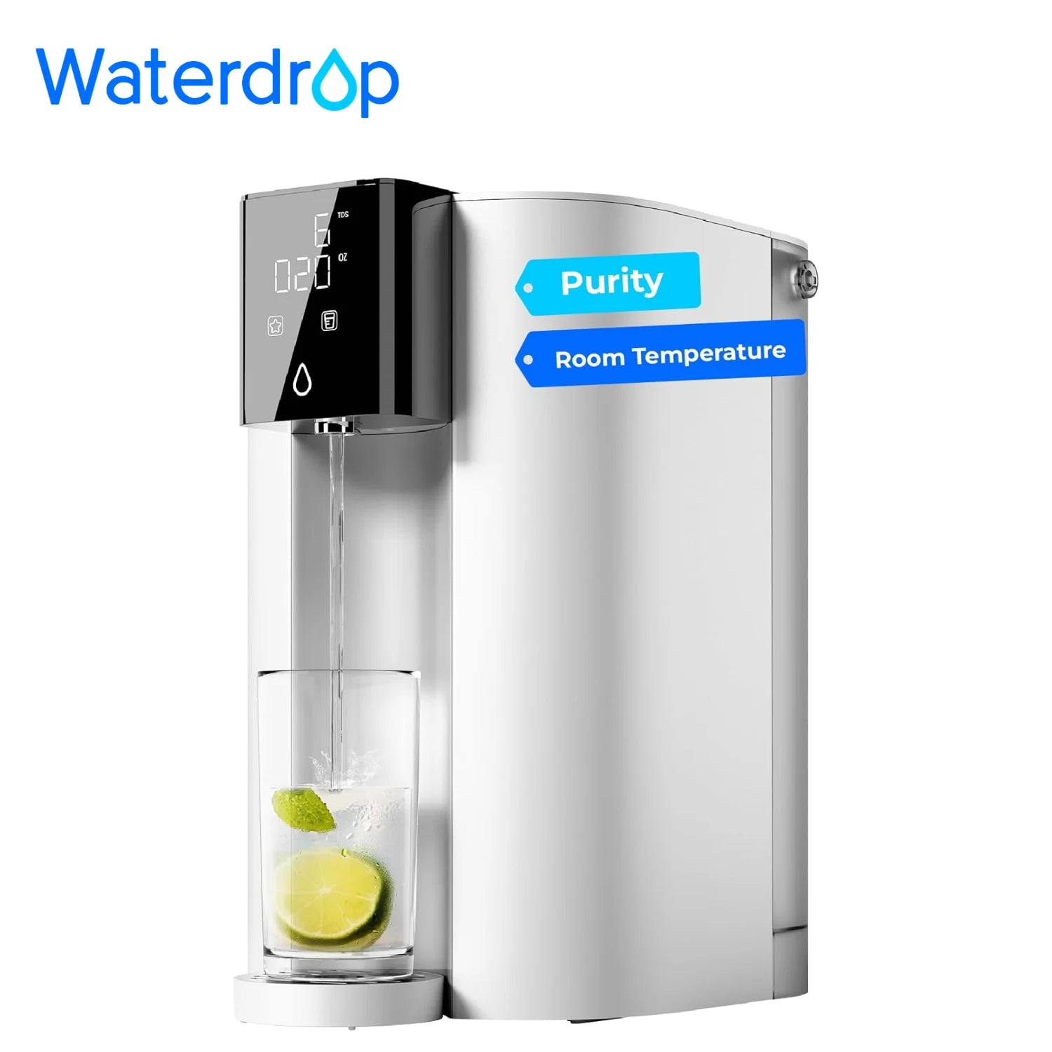 CoreRO Waterdrop Countertop Reverse Osmosis System, 6-Stage Portable Reverse Osmosis Water Filter, WD-C1S