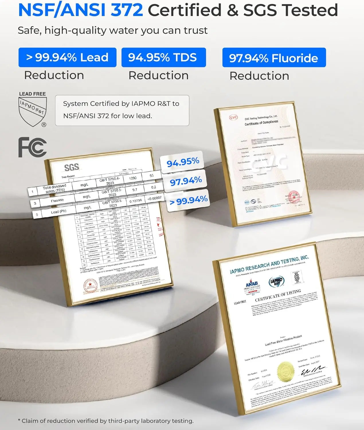 CoreRO Waterdrop Countertop Reverse Osmosis System, 6-Stage Portable Reverse Osmosis Water Filter, WD-C1S