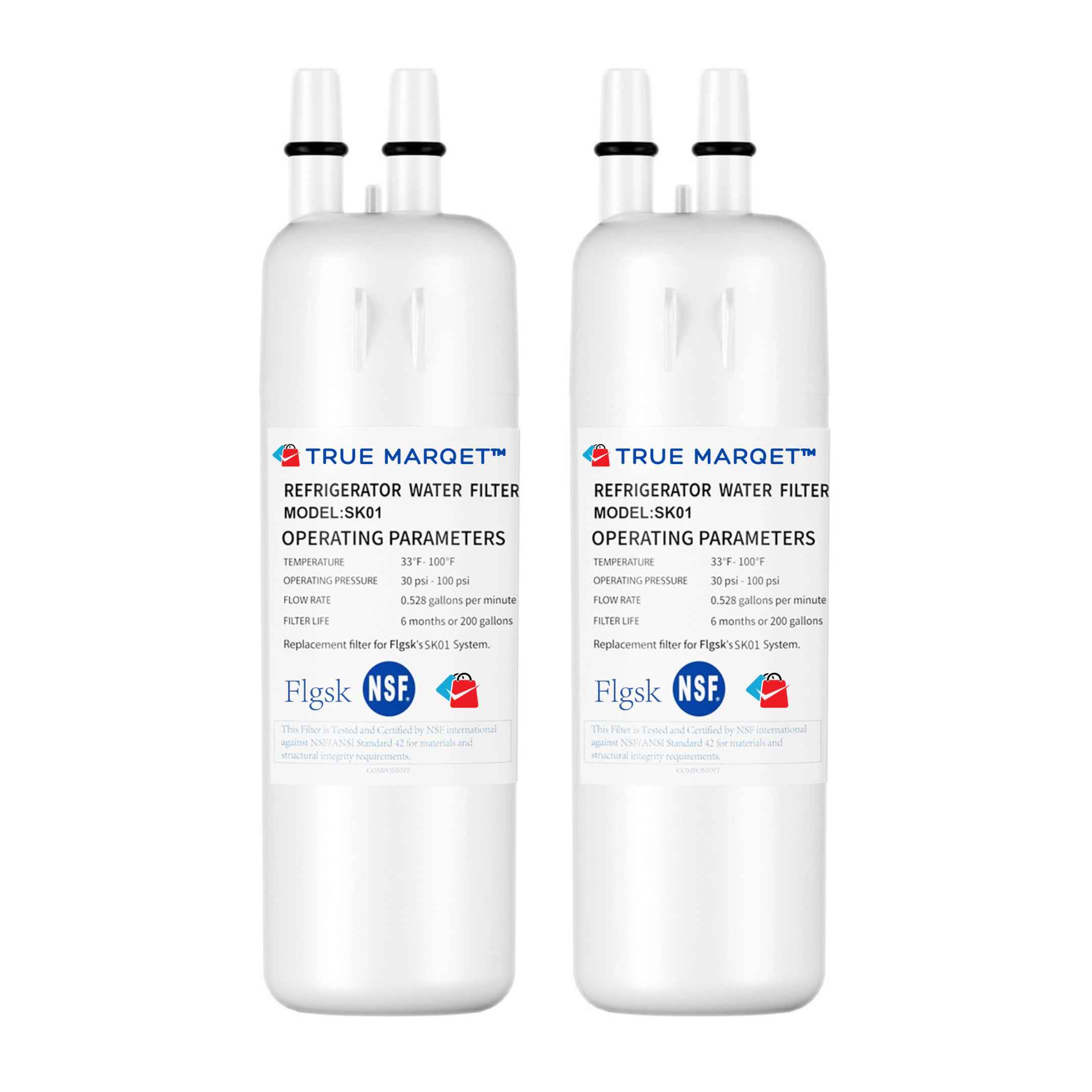 Replacement For Everdrop® EDR1RXD1, W10295370A Refrigerator Water Filter