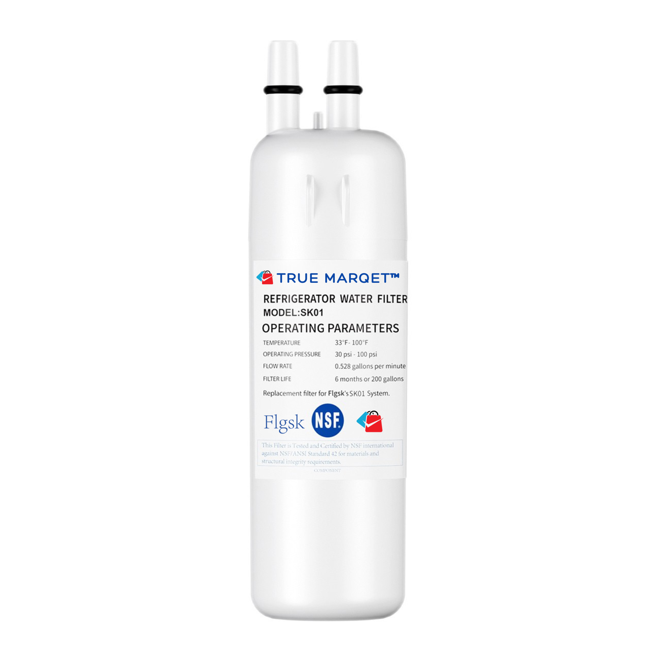 Replacement For Everdrop® EDR1RXD1, W10295370A Refrigerator Water Filter