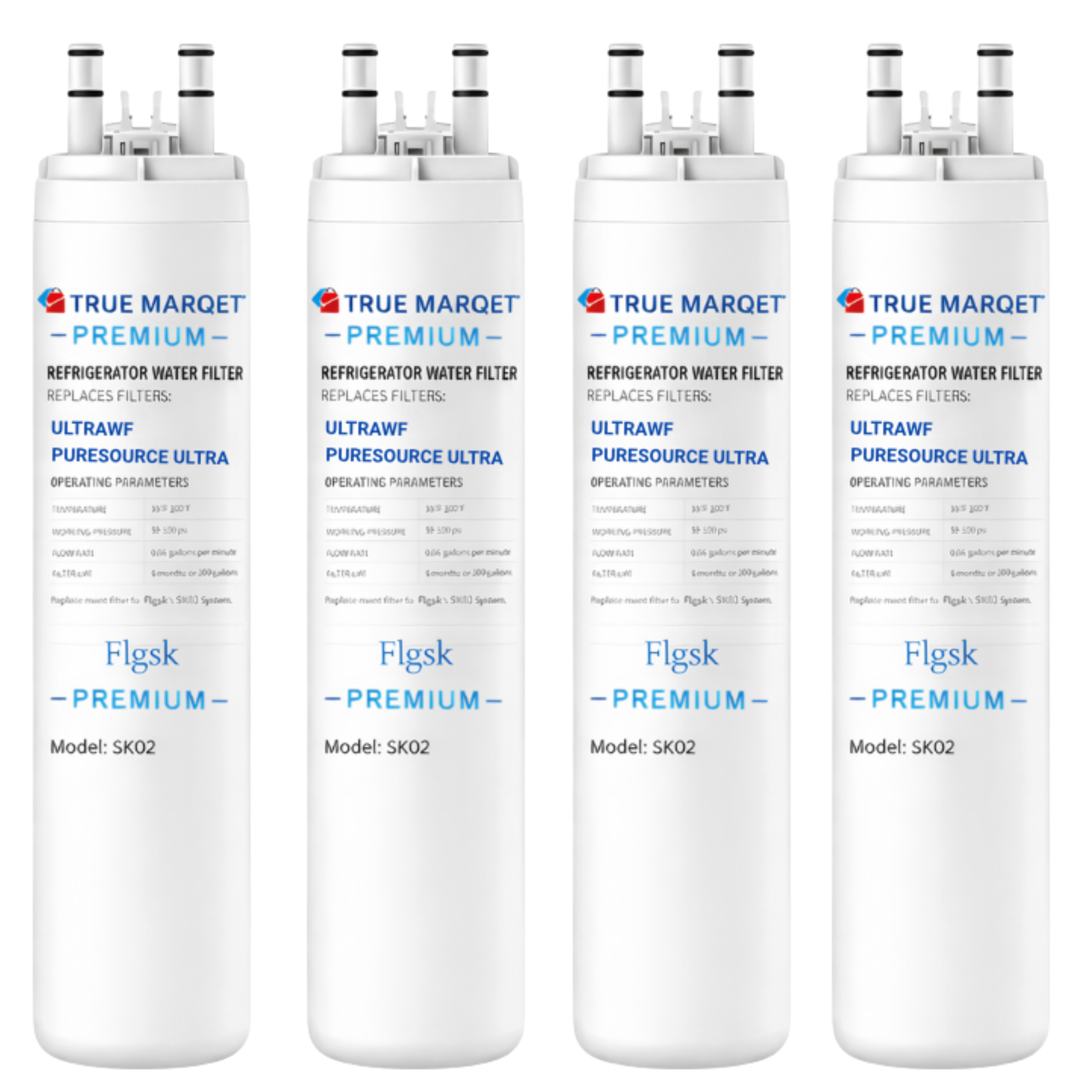 Premium Replacement for Frigidaire ULTRAWF Refrigerator Water Filter - Also Compatible With Pure Source Ultra & Kenmore 9999 & more